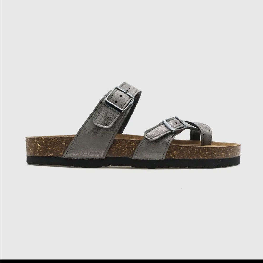 Pewter Sandals